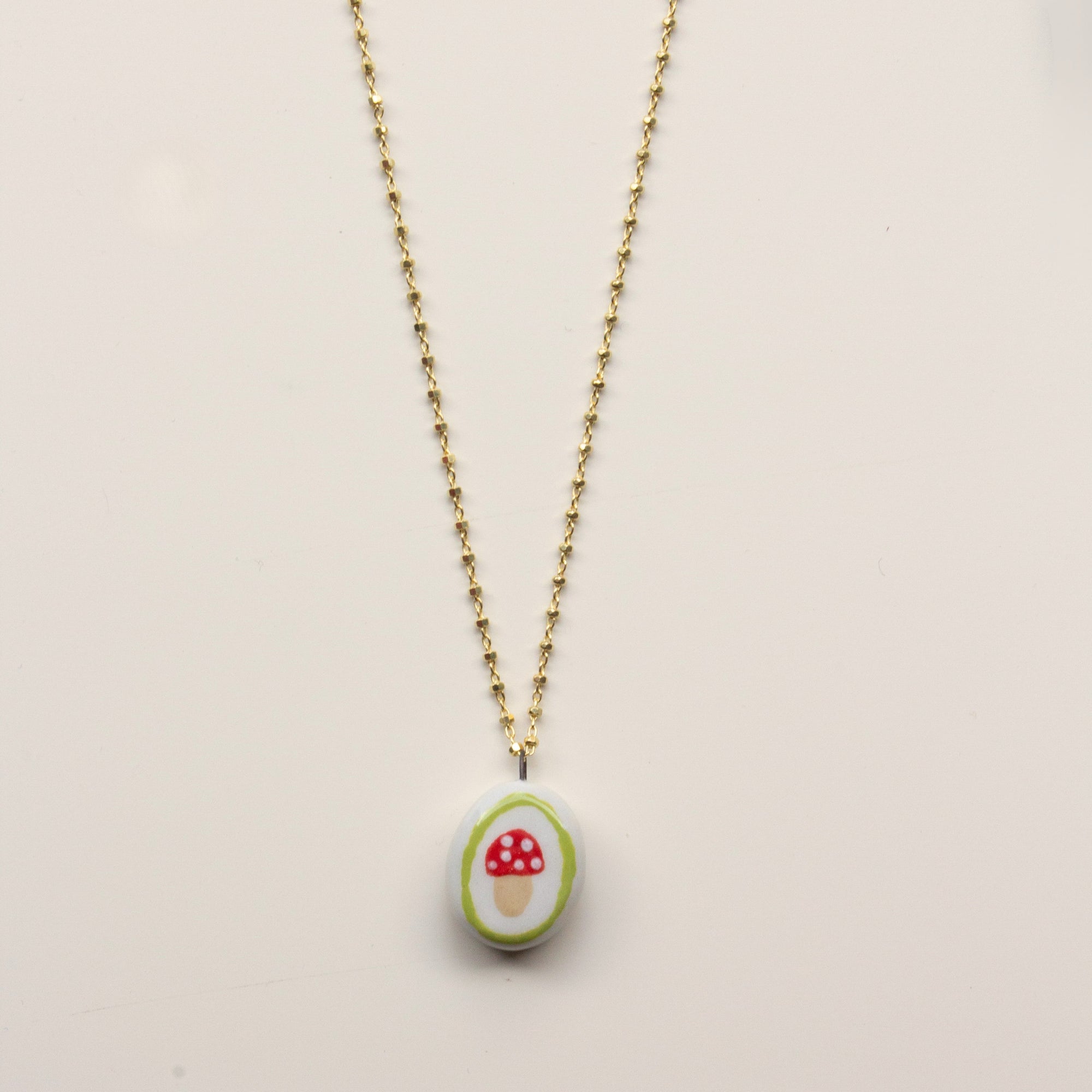 Mushroom Necklace