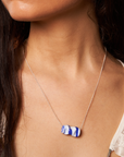 Collana Mar y Sol con perlina in vetro artigianale - Bon.Vi Gioielli