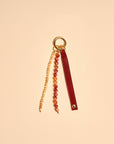 Bag Charm Red per borsa o portachiavi in cuoio - Bon.Vi Gioielli x Amì Milano
