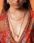 Collana Caraiva con perline colorate e conchiglia - Bon.Vi Gioielli